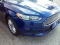 2016 Deep Impact Blue Metallic Ford Fusion SE  photo #2