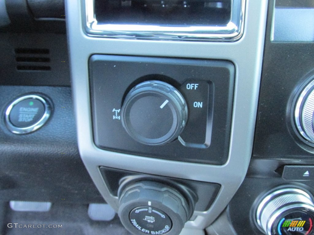 2016 F150 Lariat SuperCrew - White Platinum / Black photo #29
