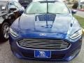2016 Deep Impact Blue Metallic Ford Fusion SE  photo #5
