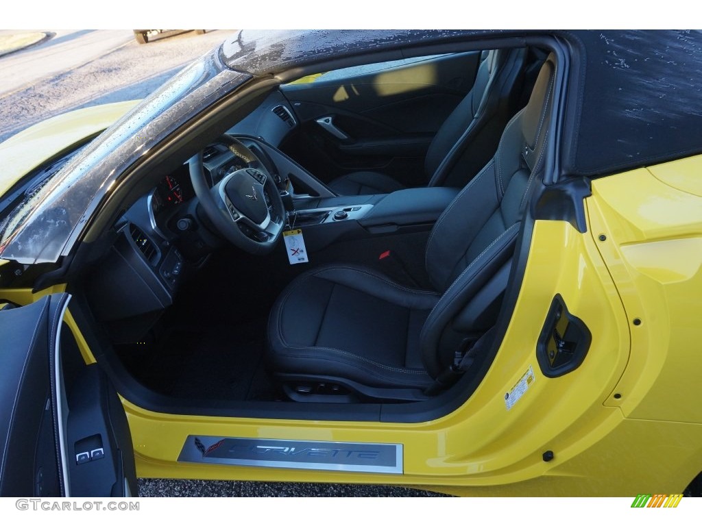 2016 Corvette Stingray Convertible - Corvette Racing Yellow Tintcoat / Jet Black photo #9