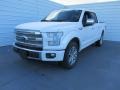 2016 White Platinum Ford F150 Platinum SuperCrew  photo #7