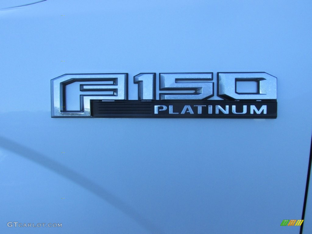 2016 F150 Platinum SuperCrew - White Platinum / Platinum Black photo #13