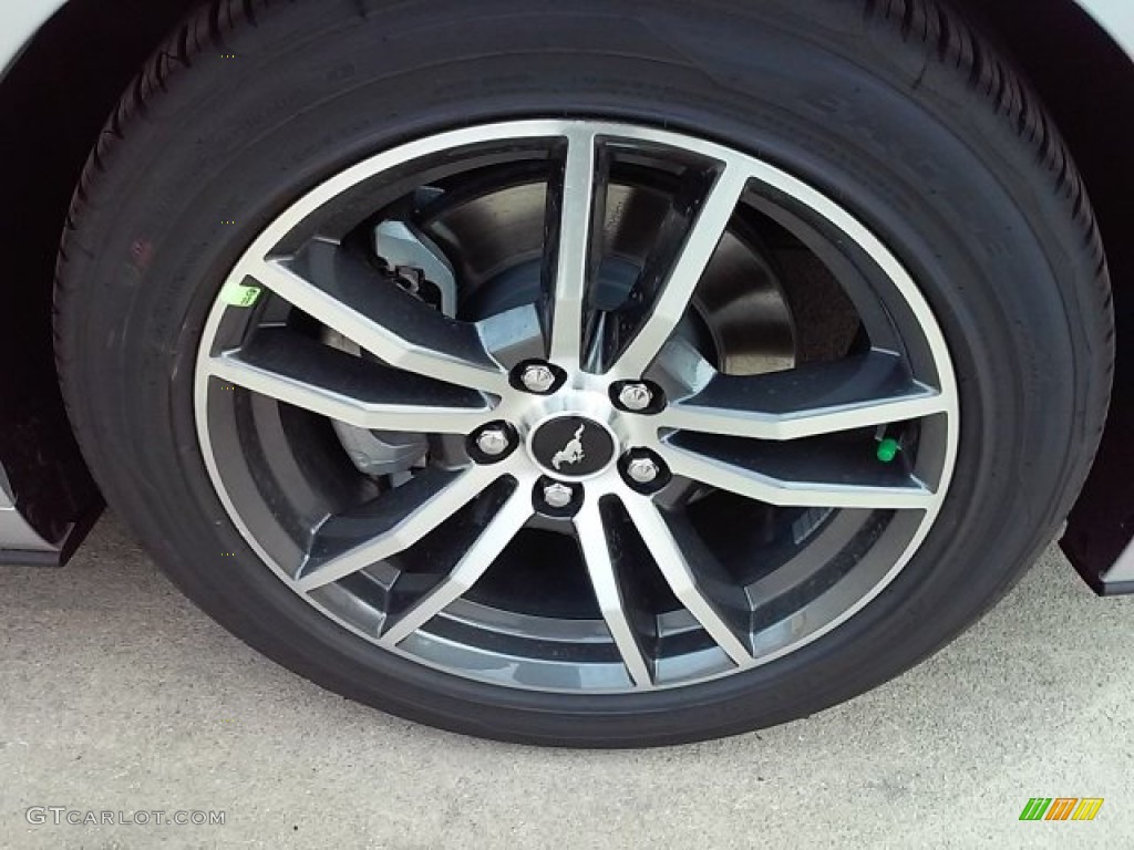 2016 Mustang EcoBoost Premium Coupe - Ingot Silver Metallic / Ebony photo #4