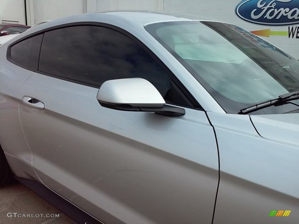 2016 Mustang EcoBoost Premium Coupe - Ingot Silver Metallic / Ebony photo #5
