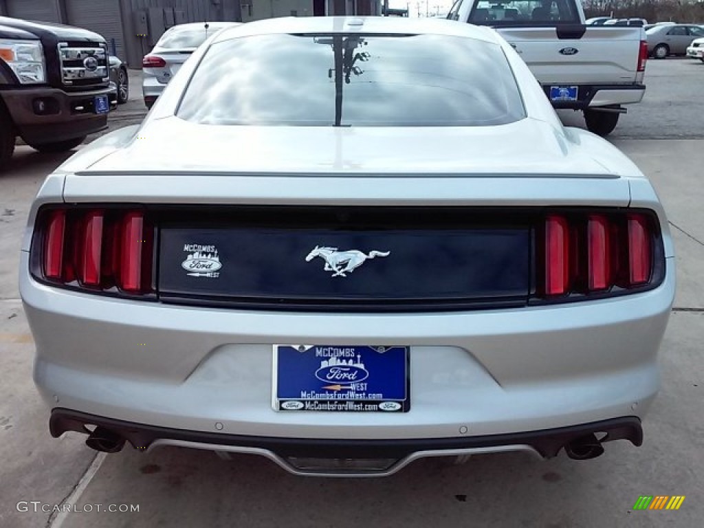 2016 Mustang EcoBoost Premium Coupe - Ingot Silver Metallic / Ebony photo #10