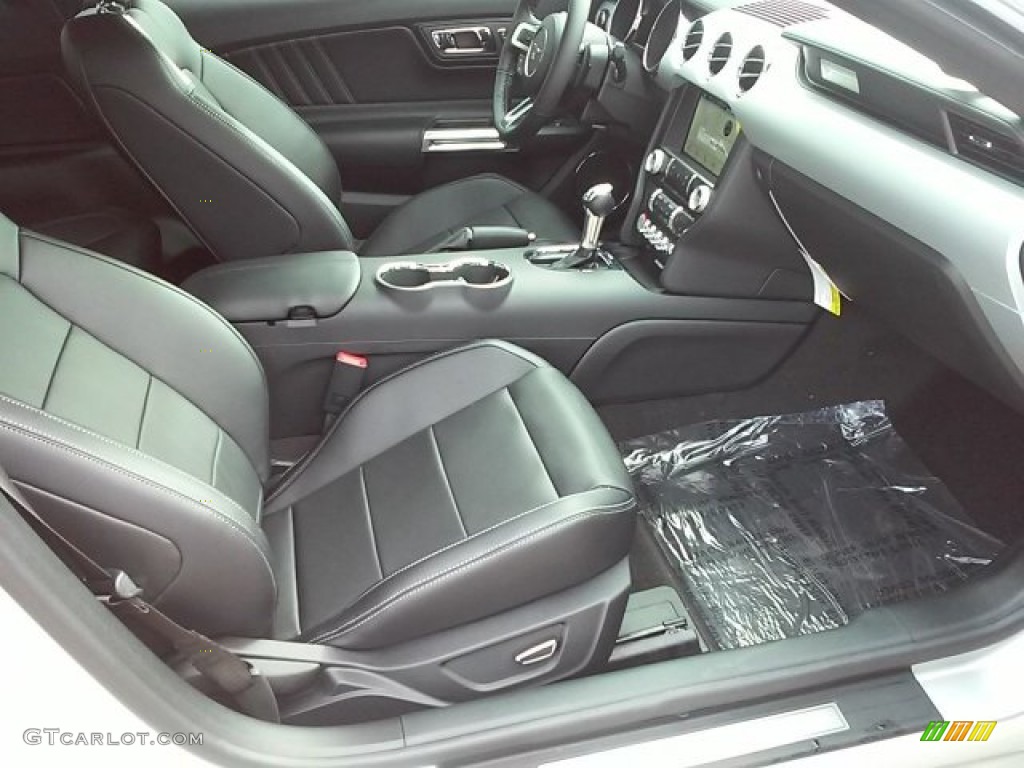 2016 Mustang EcoBoost Premium Coupe - Ingot Silver Metallic / Ebony photo #13