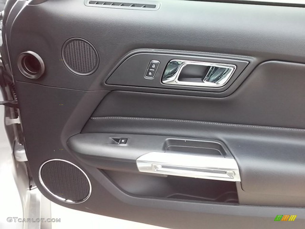 2016 Mustang EcoBoost Premium Coupe - Ingot Silver Metallic / Ebony photo #17