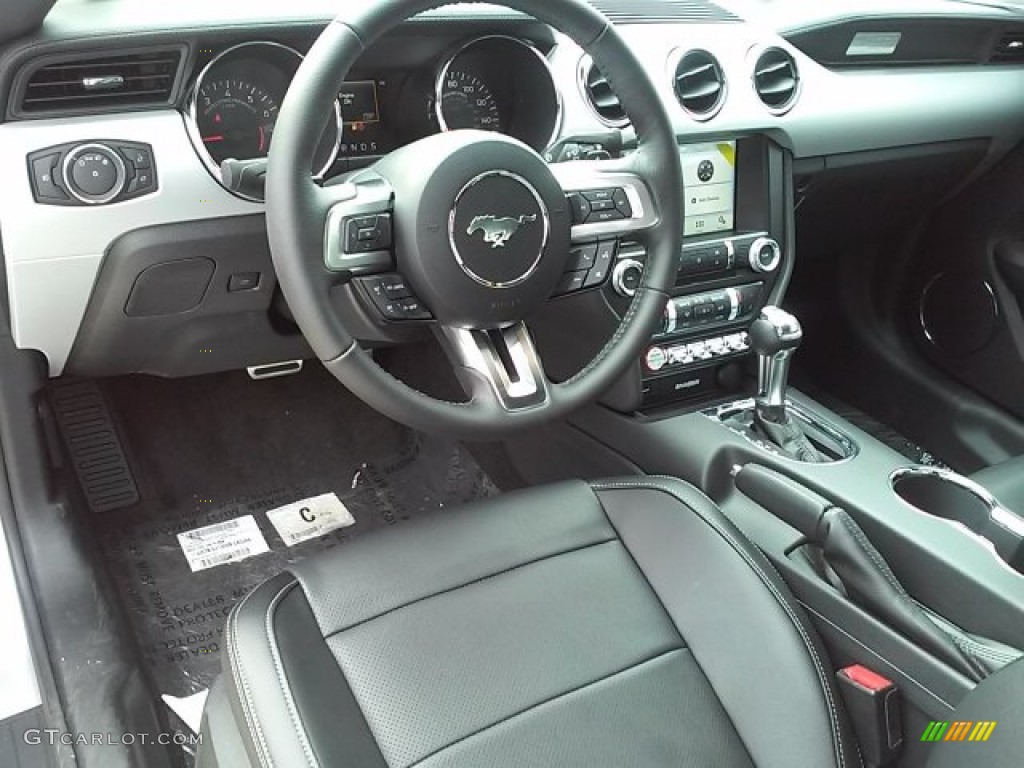 2016 Mustang EcoBoost Premium Coupe - Ingot Silver Metallic / Ebony photo #18