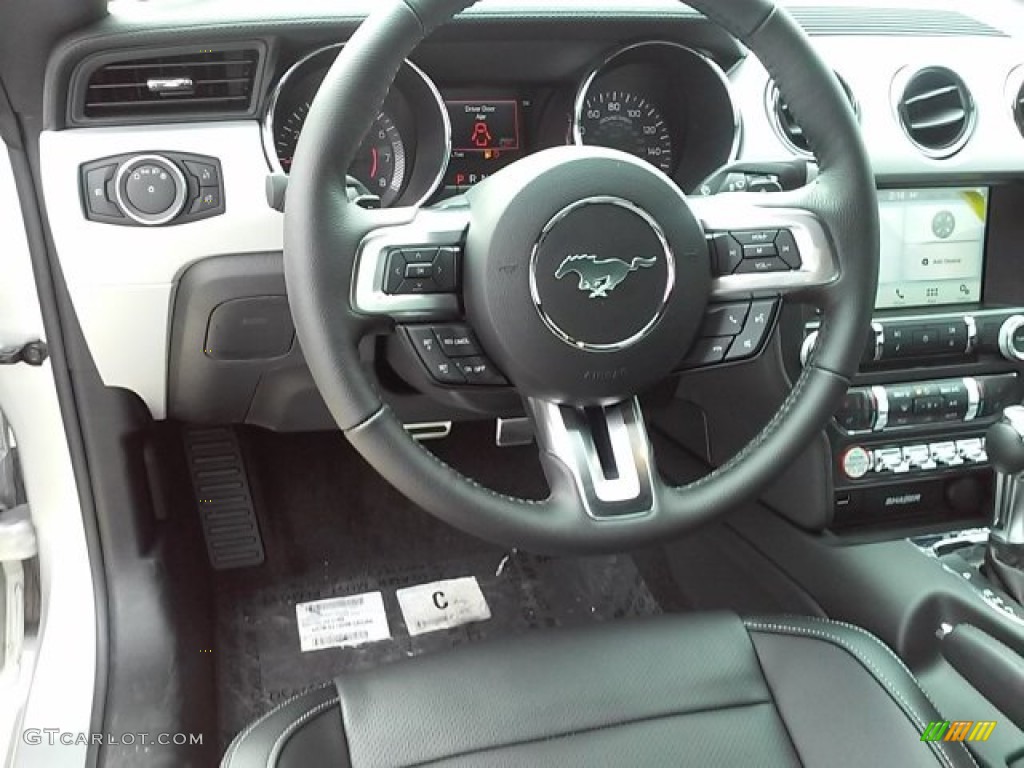 2016 Mustang EcoBoost Premium Coupe - Ingot Silver Metallic / Ebony photo #19