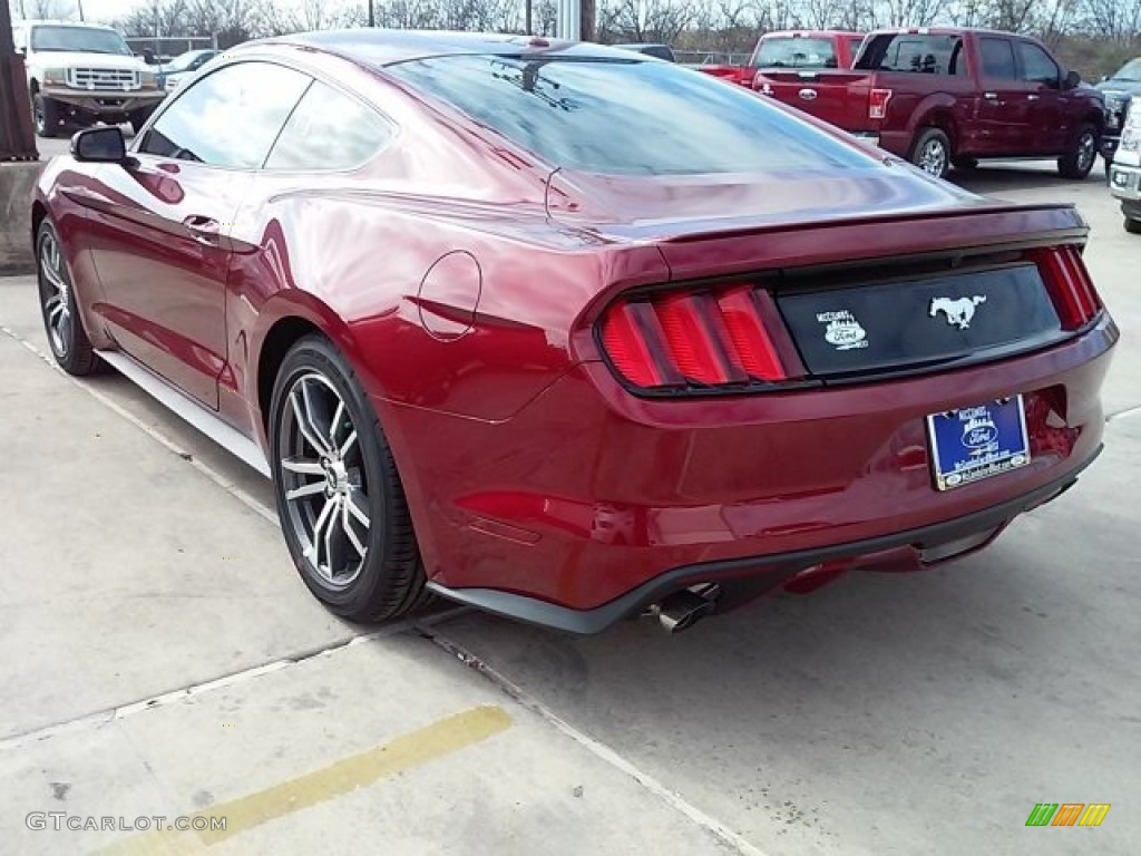 2016 Mustang EcoBoost Premium Coupe - Ruby Red Metallic / Ebony photo #1