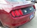 2016 Ruby Red Metallic Ford Mustang EcoBoost Premium Coupe  photo #2