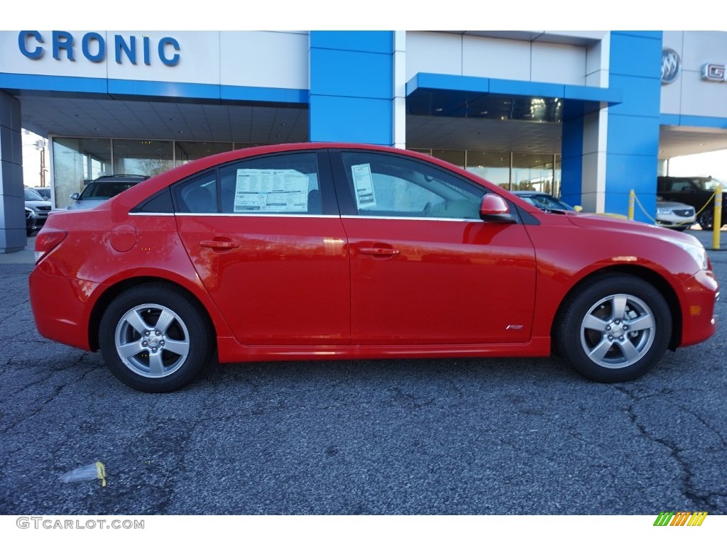 2016 Cruze Limited LT - Red Hot / Jet Black photo #8