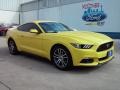 2016 Triple Yellow Tricoat Ford Mustang EcoBoost Coupe  photo #1