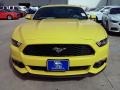 2016 Triple Yellow Tricoat Ford Mustang EcoBoost Coupe  photo #5