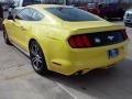 2016 Triple Yellow Tricoat Ford Mustang EcoBoost Coupe  photo #7