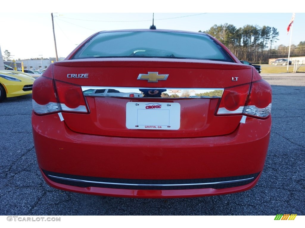 2016 Cruze Limited LT - Red Hot / Jet Black photo #6