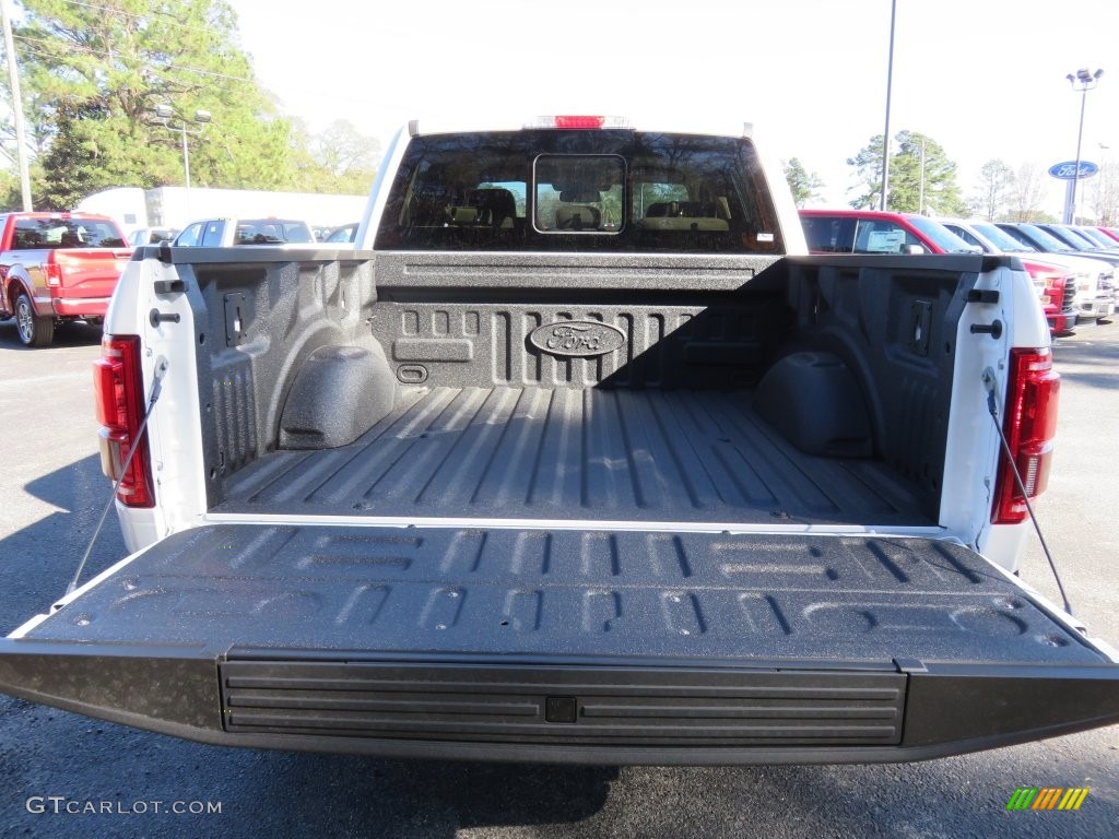 2016 F150 Lariat SuperCrew 4x4 - Oxford White / Medium Light Camel photo #5