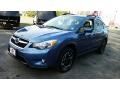 2015 Quartz Blue Pearl Subaru XV Crosstrek 2.0i Premium  photo #3