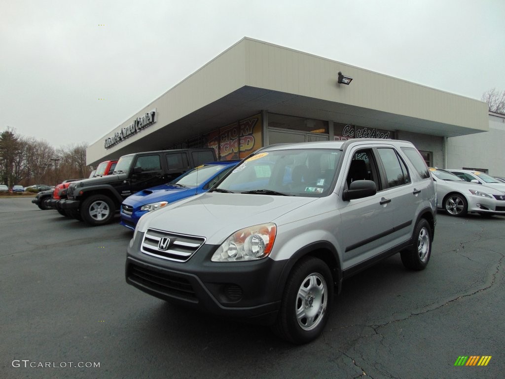 Alabaster Silver Metallic 2006 Honda CR-V LX 4WD Exterior Photo #110041866