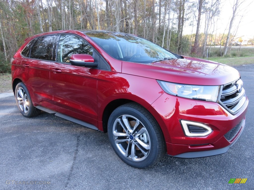 Ruby Red Metallic 2015 Ford Edge Sport Exterior Photo #110041935