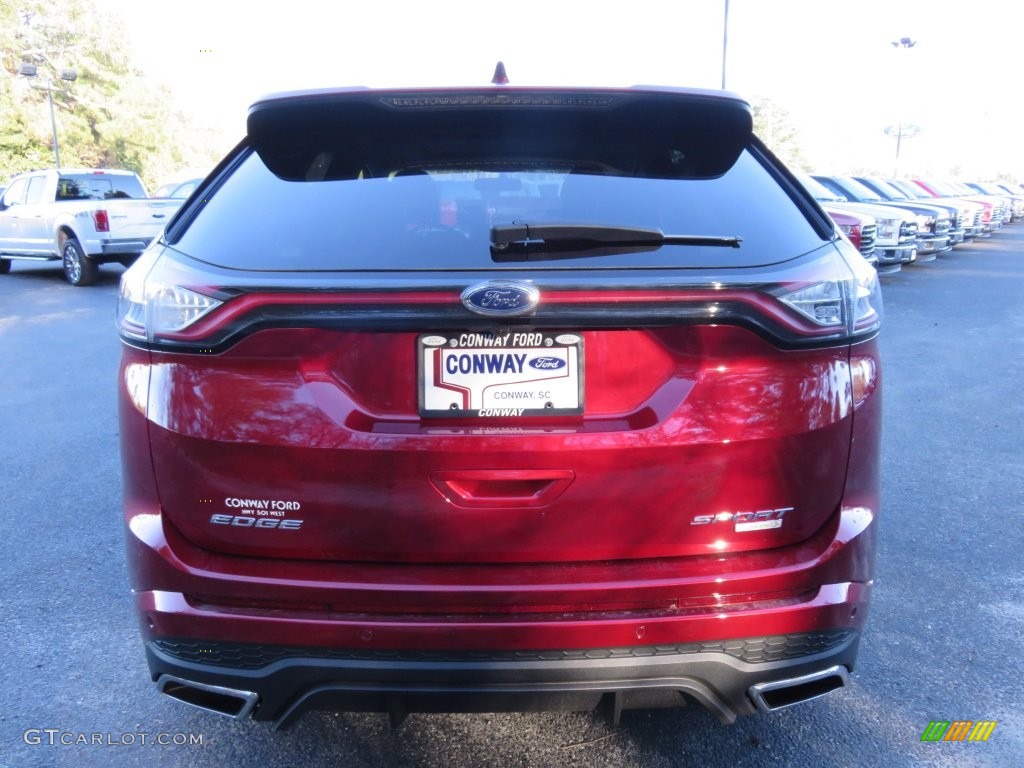 2015 Edge Sport - Ruby Red Metallic / Ebony photo #4