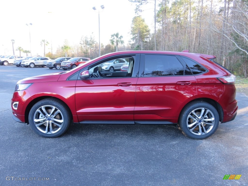 Ruby Red Metallic 2015 Ford Edge Sport Exterior Photo #110042121