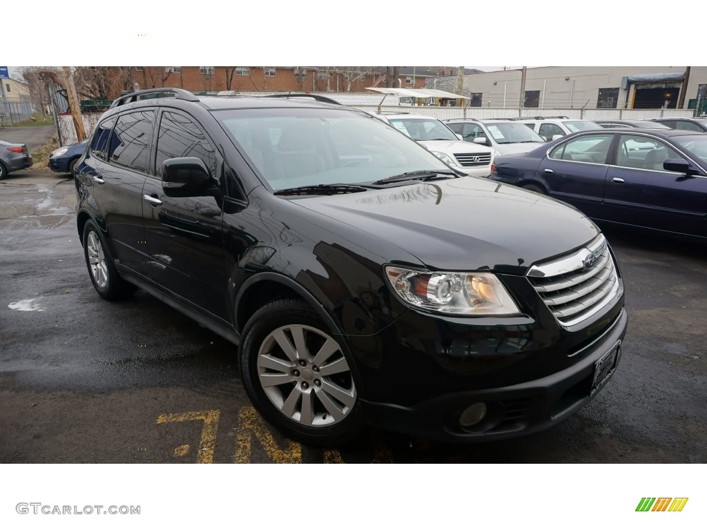 Obsidian Black Pearl 2008 Subaru Tribeca Limited 5 Passenger Exterior Photo #110042241