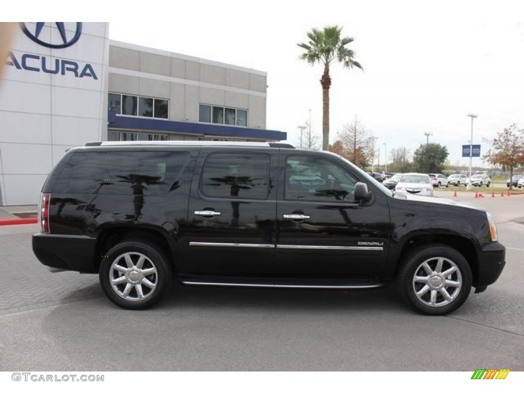 Carbon Black Metallic 2011 GMC Yukon XL Denali Exterior Photo #110042436