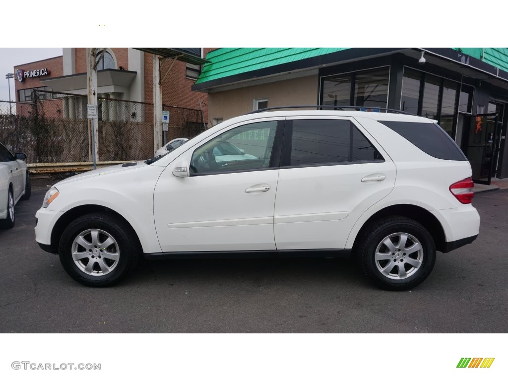 2007 ML 350 4Matic - Alabaster White / Macadamia photo #6