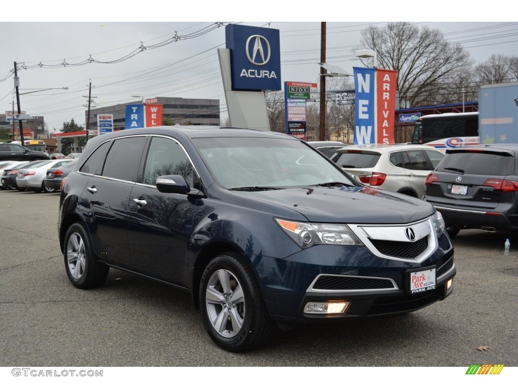 2013 MDX SH-AWD - Bali Blue Pearl / Graystone photo #1
