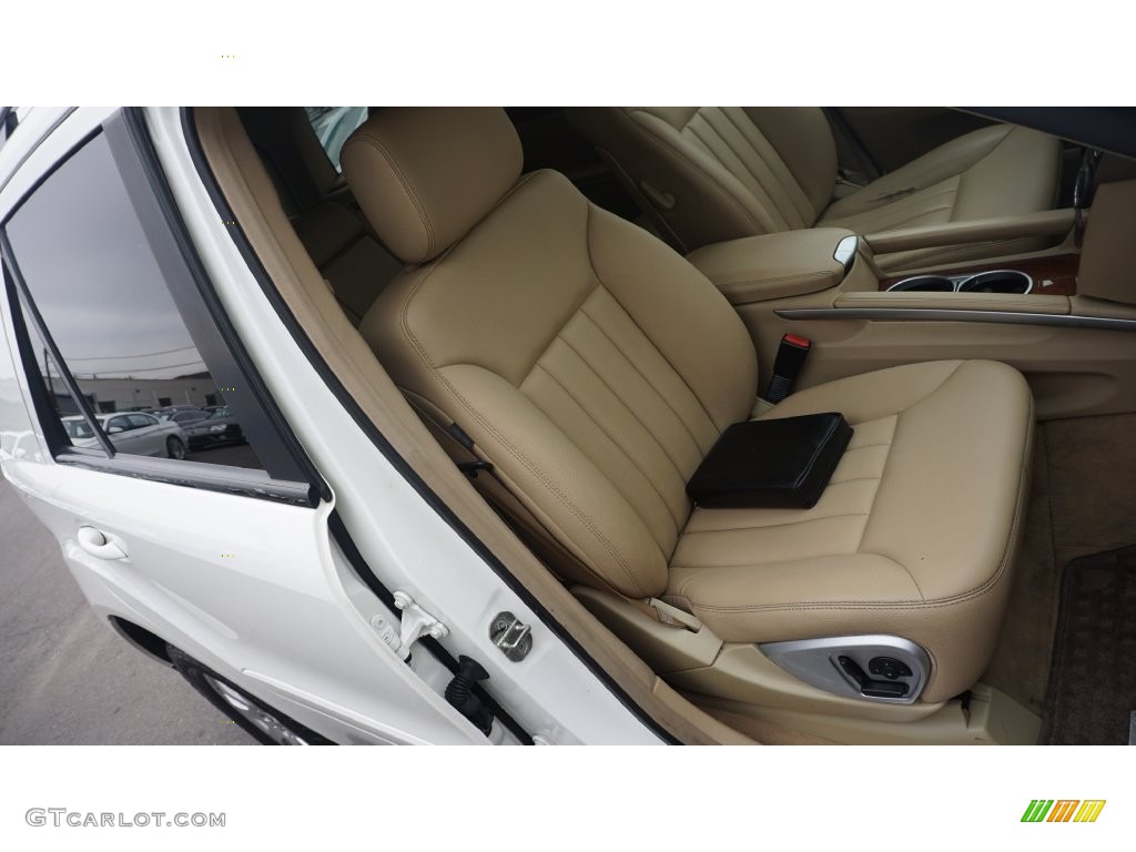 2007 ML 350 4Matic - Alabaster White / Macadamia photo #12