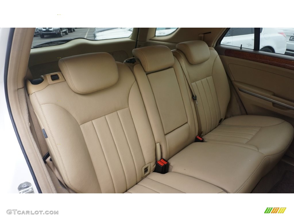 2007 ML 350 4Matic - Alabaster White / Macadamia photo #14