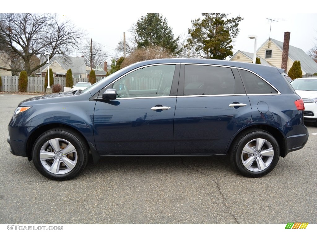 Bali Blue Pearl 2013 Acura MDX SH-AWD Exterior Photo #110043189