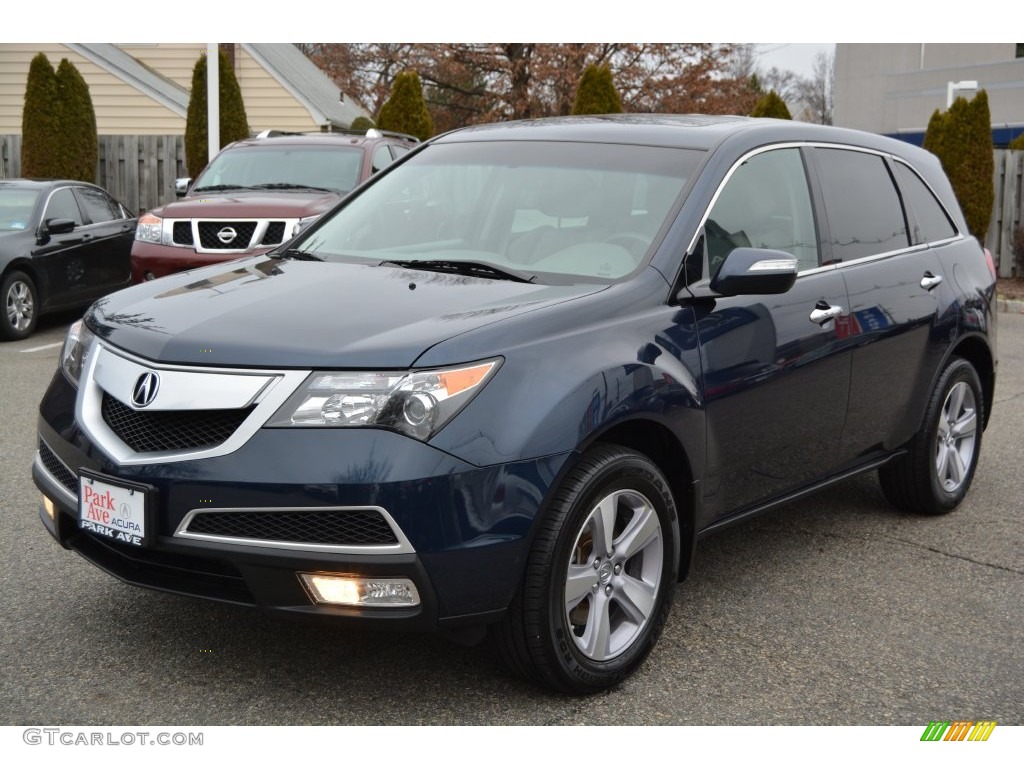 2013 MDX SH-AWD - Bali Blue Pearl / Graystone photo #7