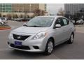 2013 Brilliant Silver Nissan Versa 1.6 SV Sedan  photo #3