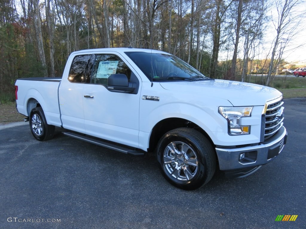 Oxford White 2016 Ford F150 XLT SuperCab Exterior Photo #110043681