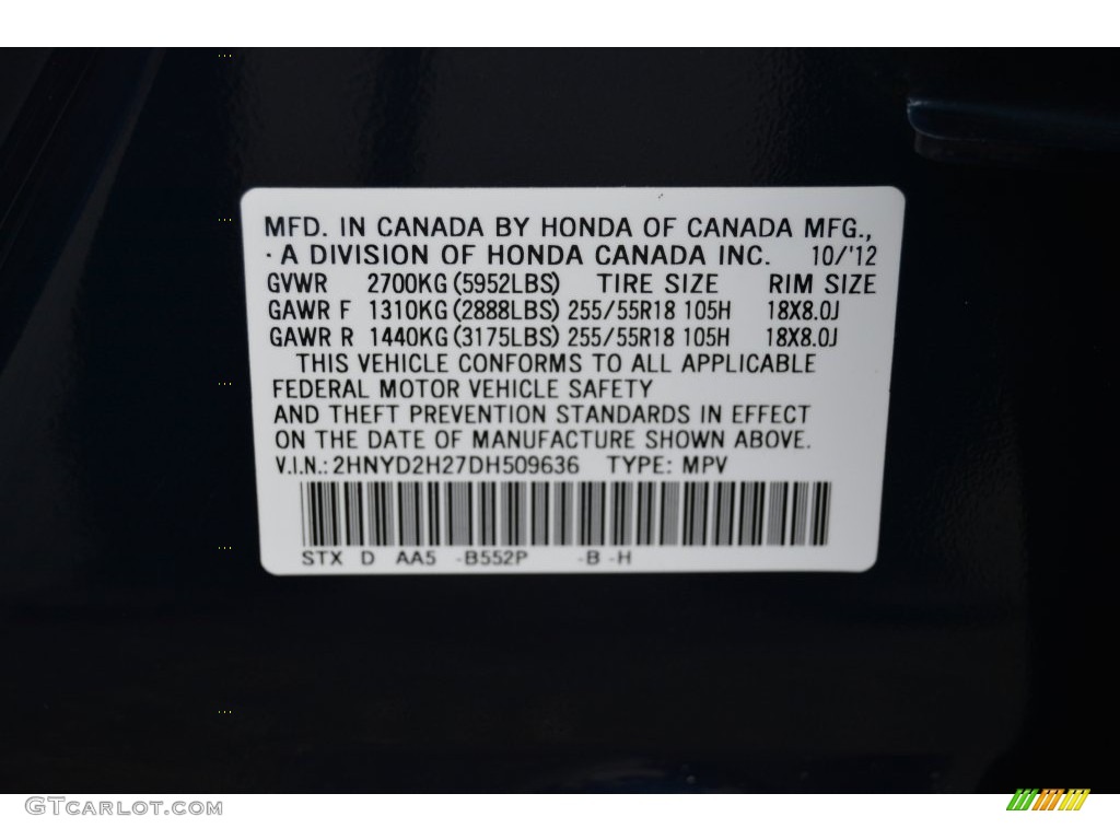 2013 MDX SH-AWD - Bali Blue Pearl / Graystone photo #35