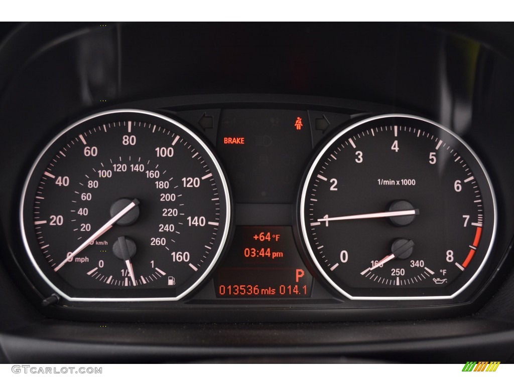 2013 1 Series 135i Convertible - Alpine White / Black photo #22