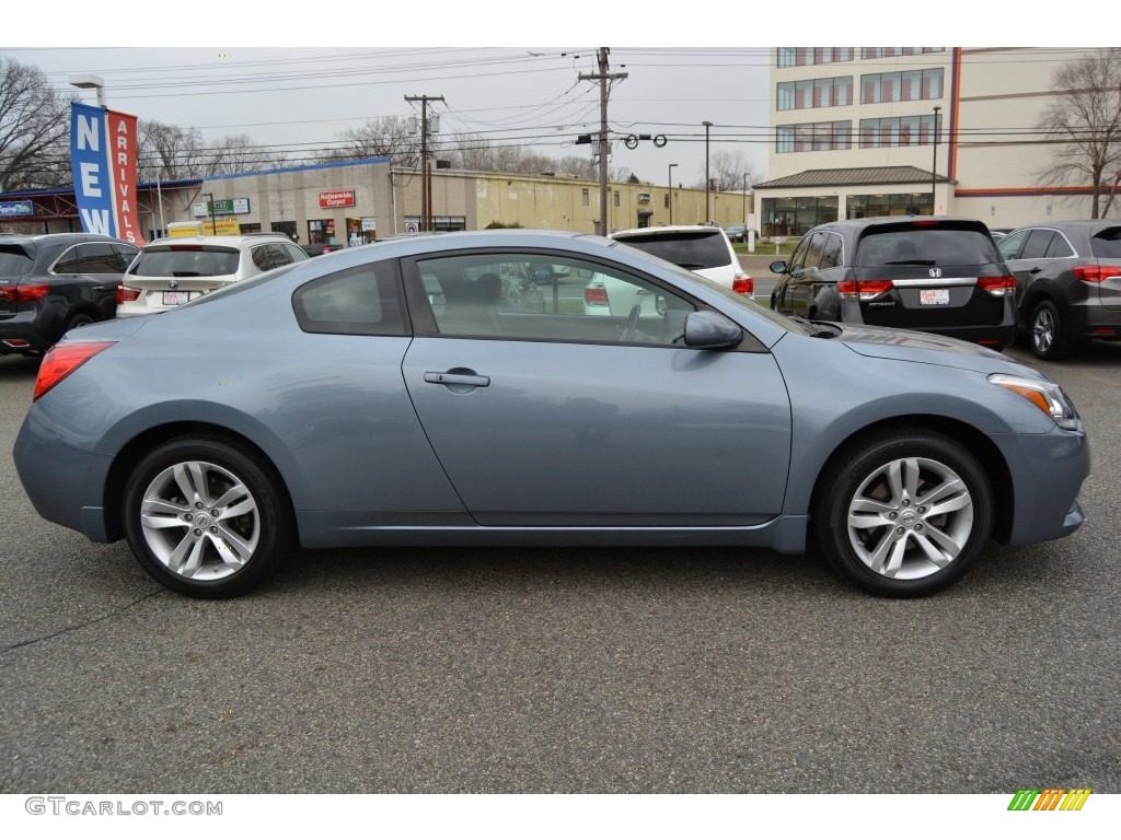 2012 Altima 2.5 S Coupe - Ocean Gray / Charcoal photo #2