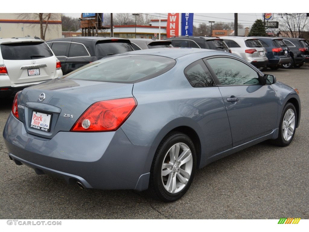 2012 Altima 2.5 S Coupe - Ocean Gray / Charcoal photo #3