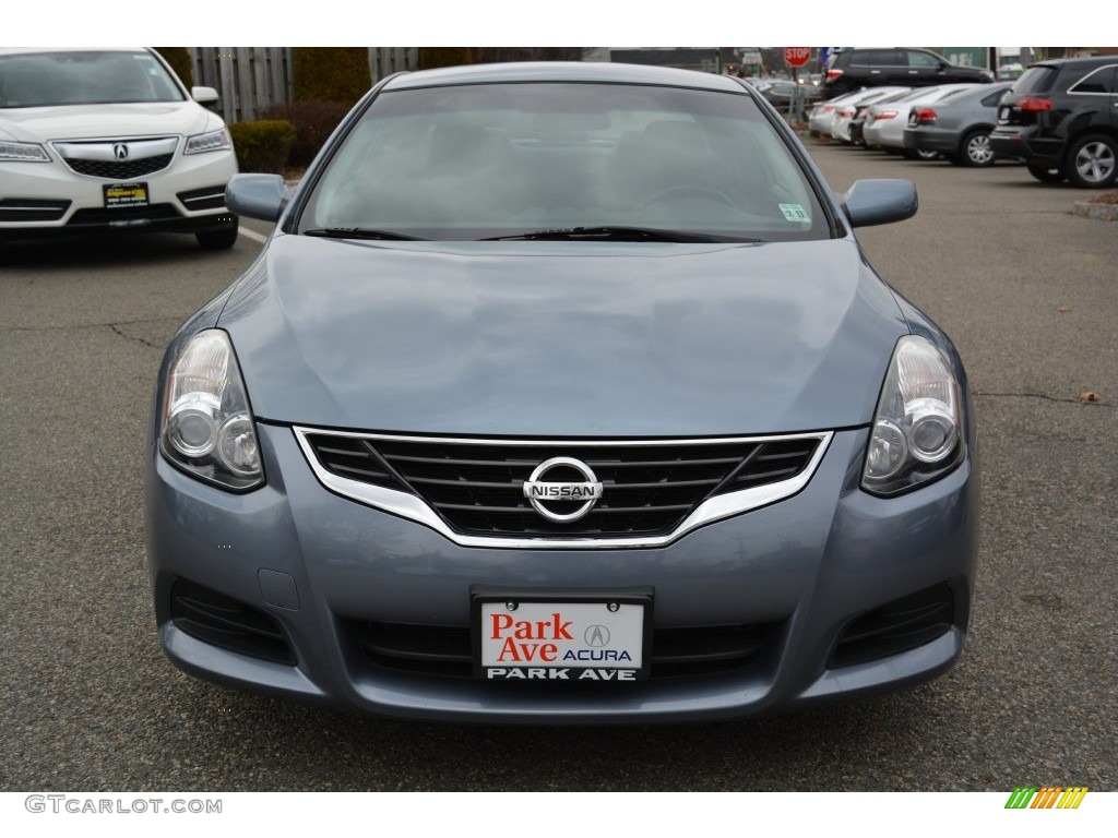 2012 Altima 2.5 S Coupe - Ocean Gray / Charcoal photo #8