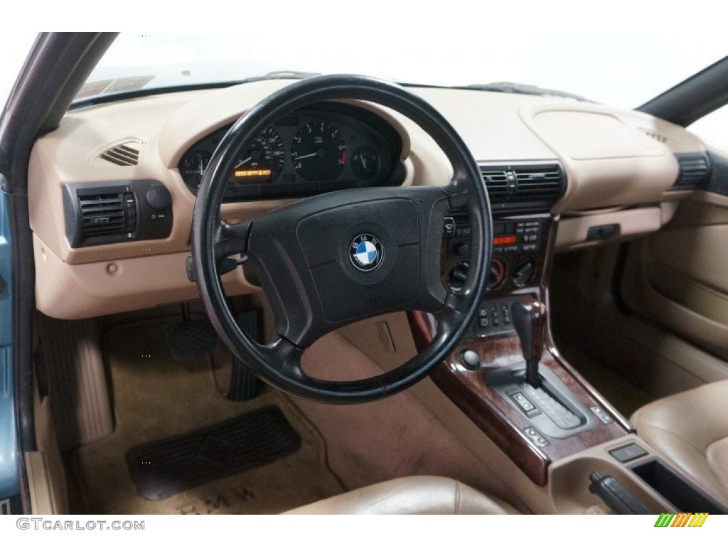 1998 Z3 1.9 Roadster - Atlanta Blue Metallic / Beige photo #31