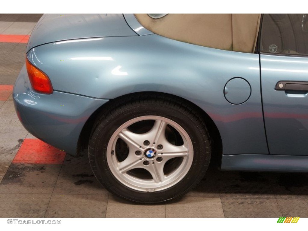 1998 Z3 1.9 Roadster - Atlanta Blue Metallic / Beige photo #66