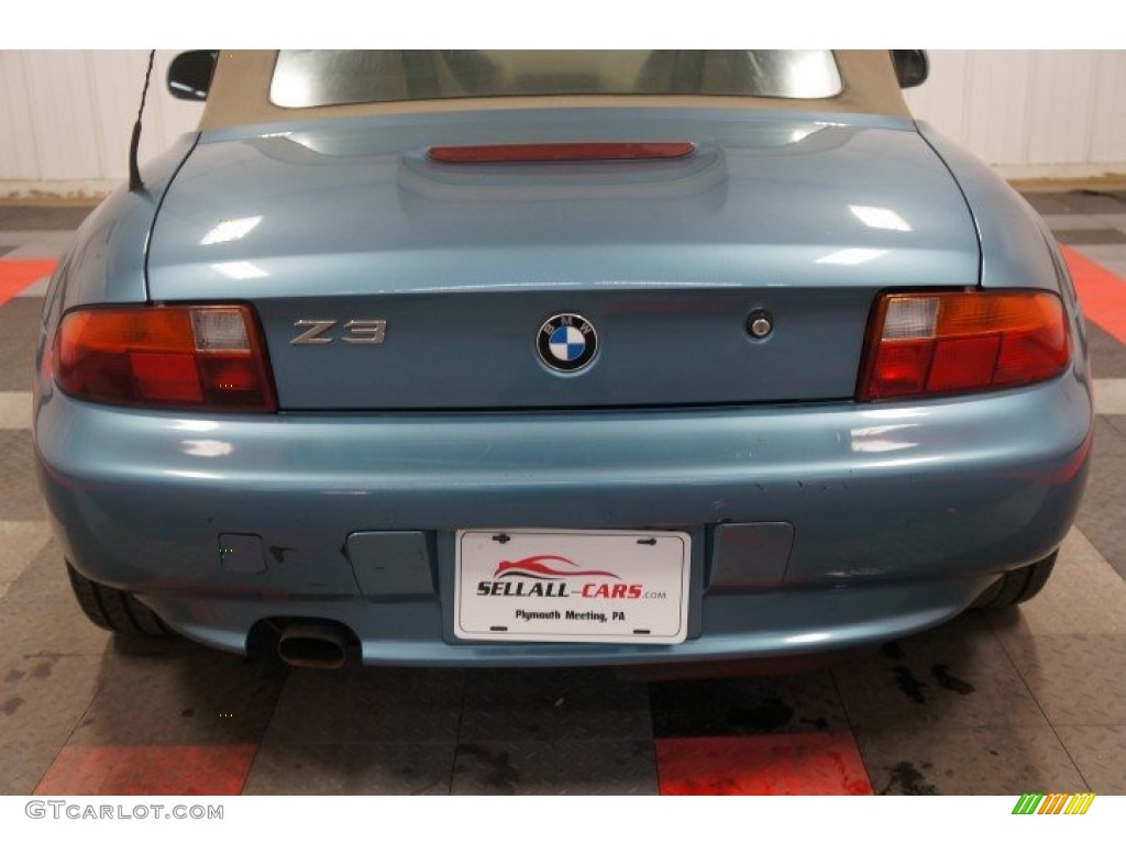 1998 Z3 1.9 Roadster - Atlanta Blue Metallic / Beige photo #74