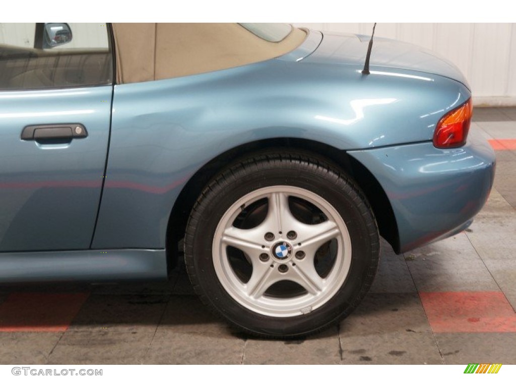 1998 Z3 1.9 Roadster - Atlanta Blue Metallic / Beige photo #75