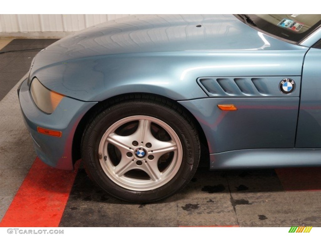 1998 Z3 1.9 Roadster - Atlanta Blue Metallic / Beige photo #82