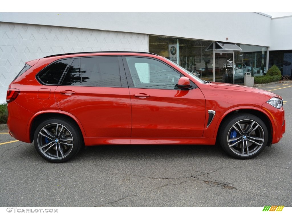 Melbourne Red Metallic 2015 BMW X5 M Standard X5 M Model Exterior Photo #110046681