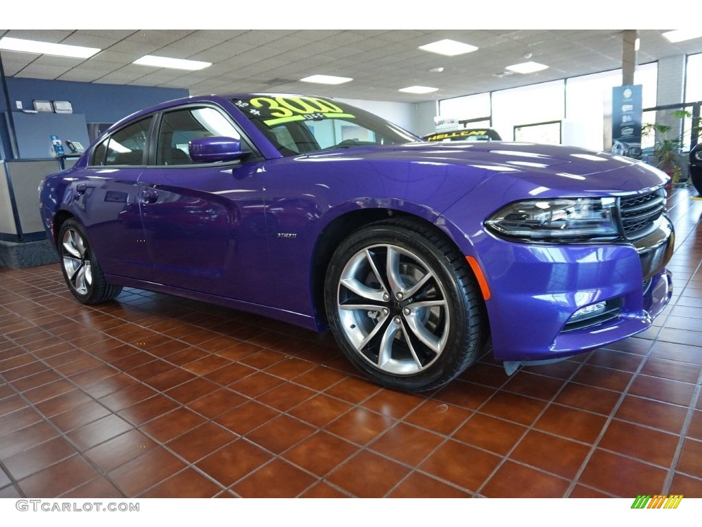 Plum Crazy Pearl 2016 Dodge Charger R/T Exterior Photo #110047227
