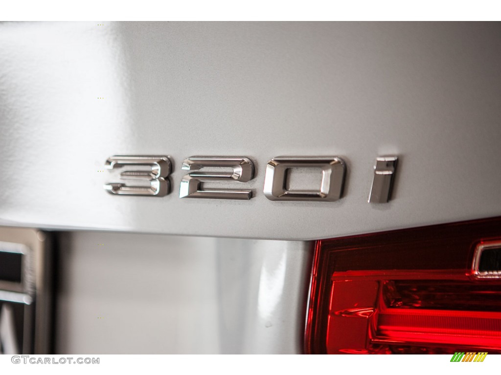 2013 3 Series 320i Sedan - Glacier Silver Metallic / Black photo #7