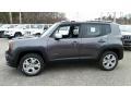 2016 Granite Crystal Metallic Jeep Renegade Limited 4x4  photo #3